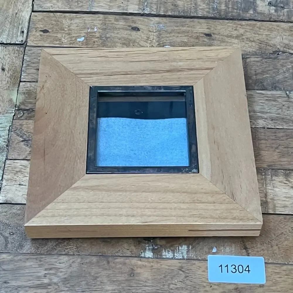 Umbra Metallic Square Picture Frame 3 x 3 in w/ Raised Tile Pattern
