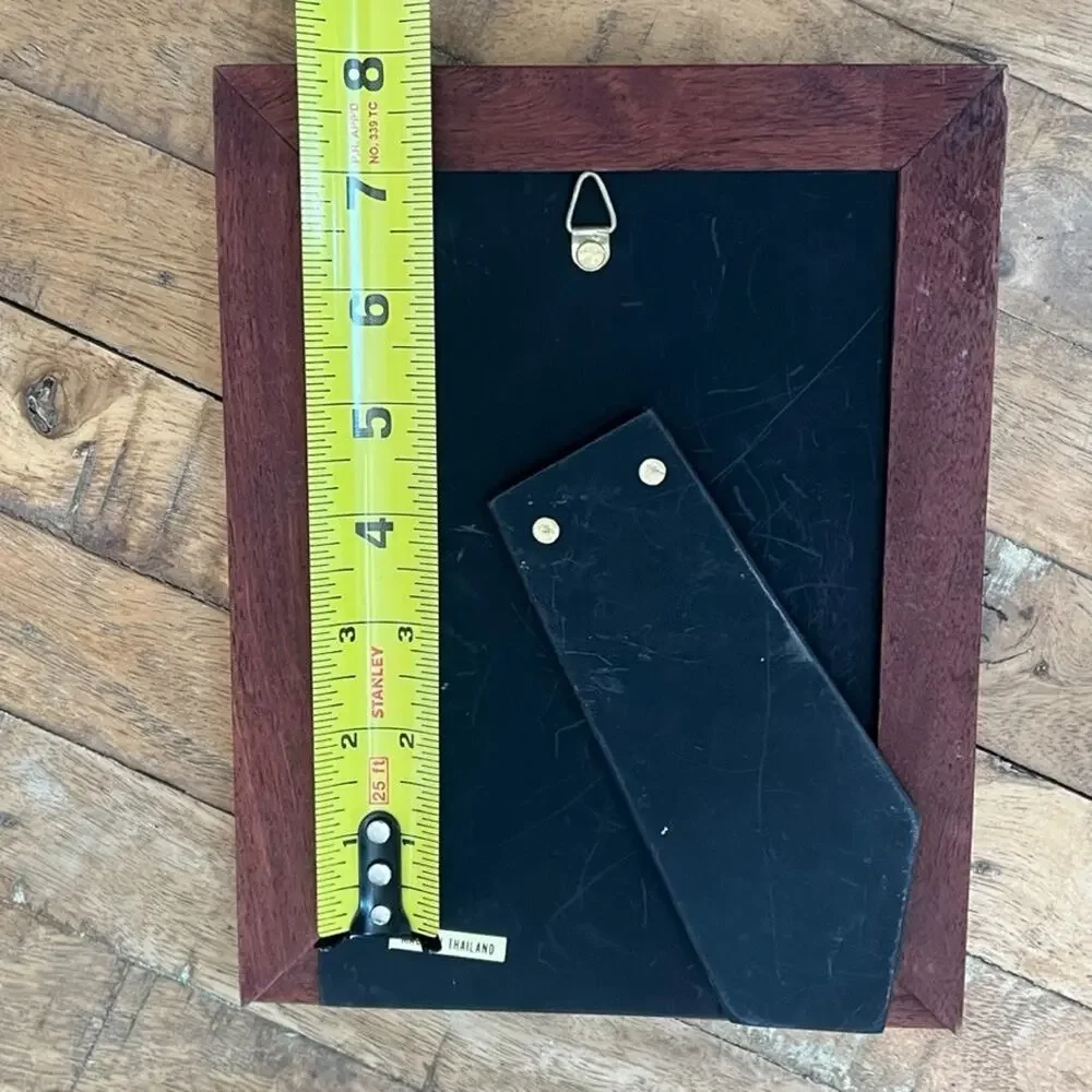 Vintage Wood Picture Frame 7 x 8.75