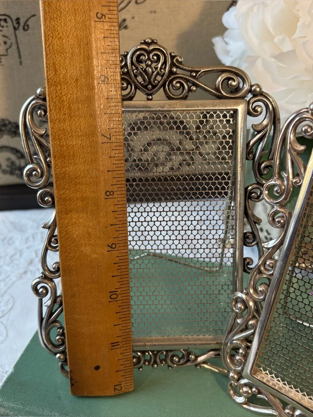 Brighton silver mesh