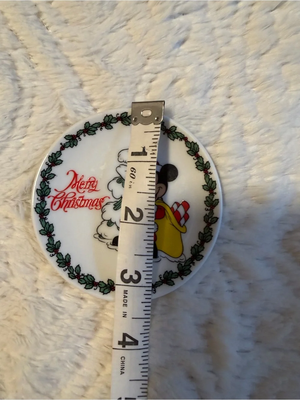 Disney festive plate