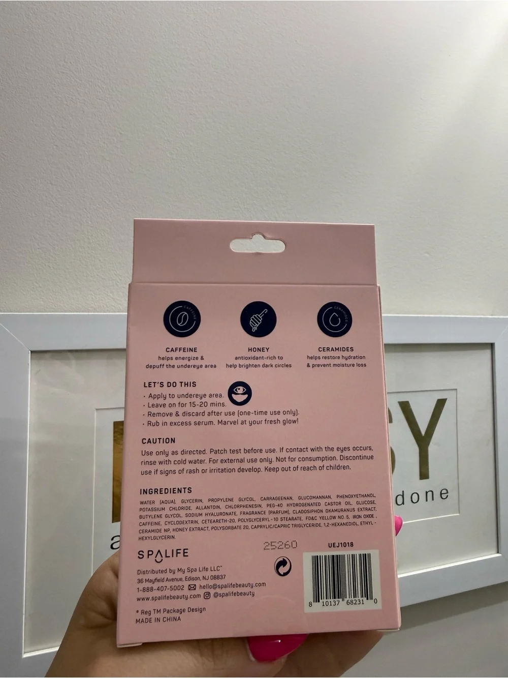 2 packs! Spa life Brunch Date Undereye Masks