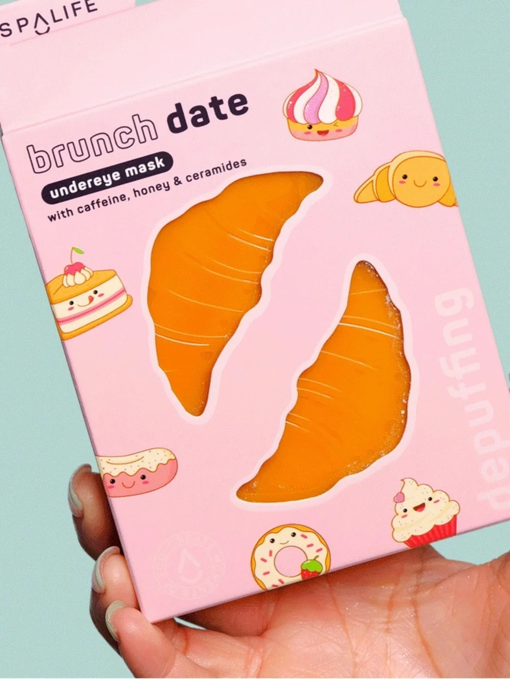 2 packs! Spa life Brunch Date Undereye Masks