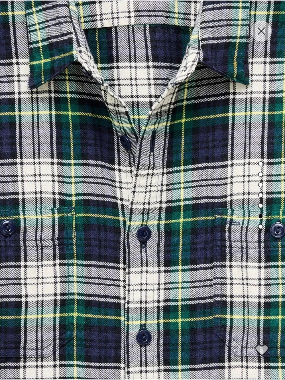 J. Crew lightweight plaid