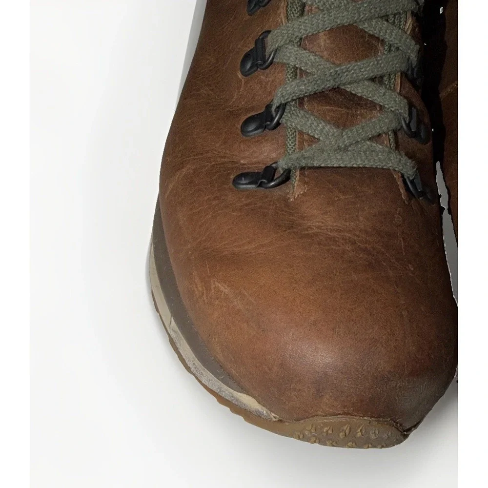 LL Bean Women's TEK 2.5 Waterproof Hiking Boots Brown Leather Size 13 #507251