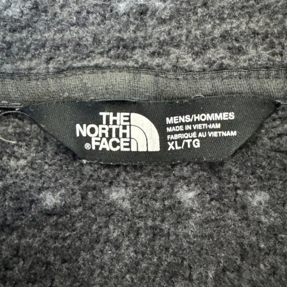 The North Face Tsillan 1/4 Zip Fleece Mens‎ XL Aztec/Nordic Pattern Black/Gray