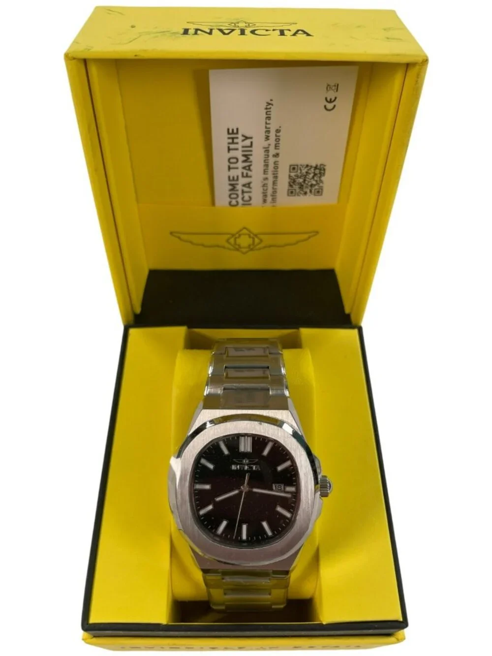Invicta date material