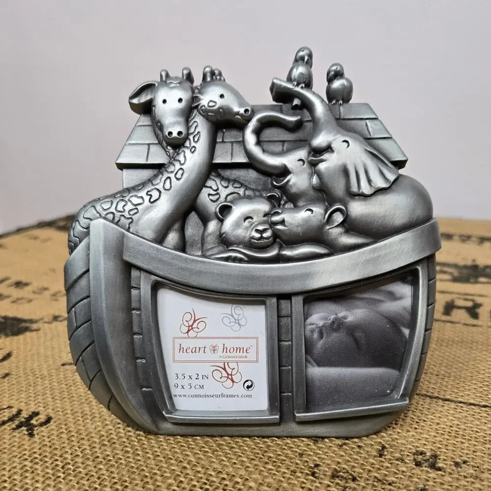 NWOT Heart & Home by Connoiseur Noah's Ark Picture Frame