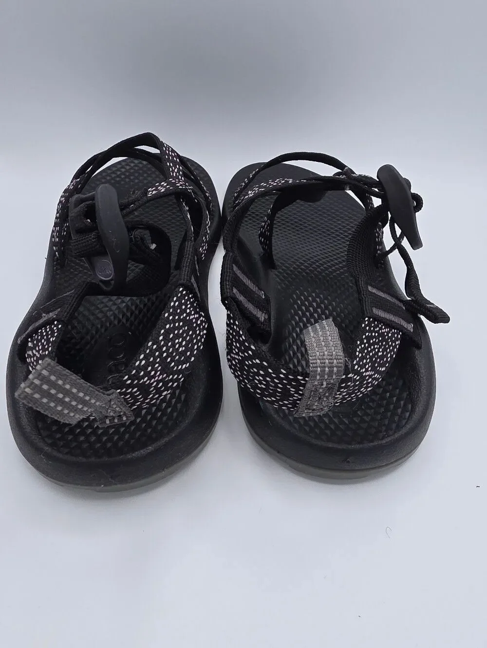 Chaco Kids Sandals Size 4 Black Pink Adjustable Hiking Water Shoes