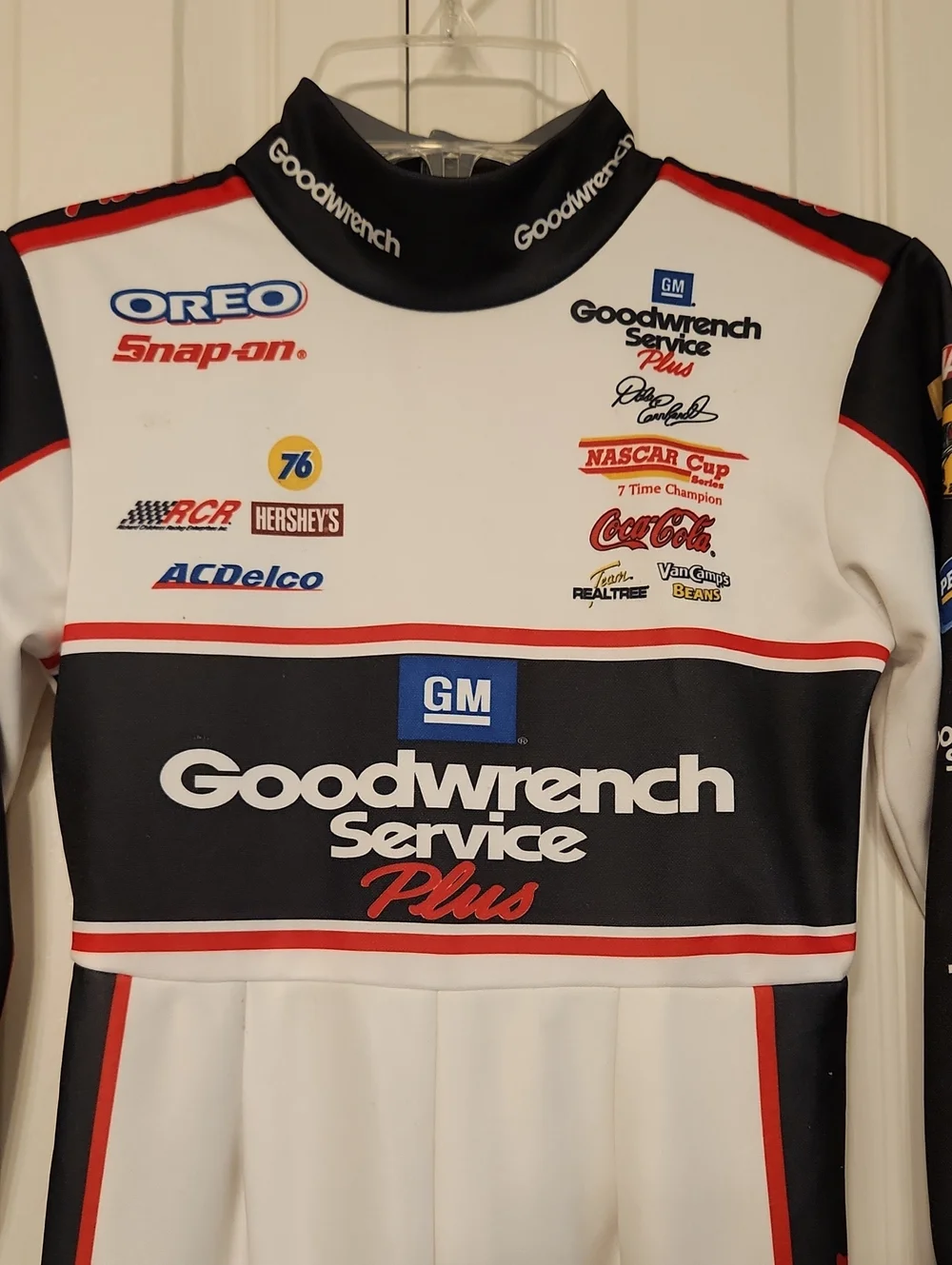 Vintage Kids Dale Earnhardt Goodwrench Service Racing Go Kart  Jumpsuit Costume