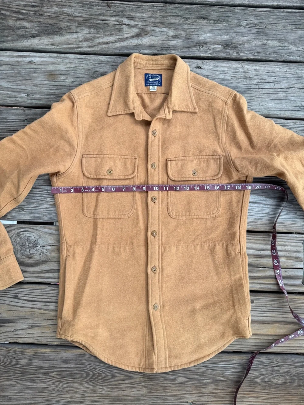 J. Crew heavyweight brushed