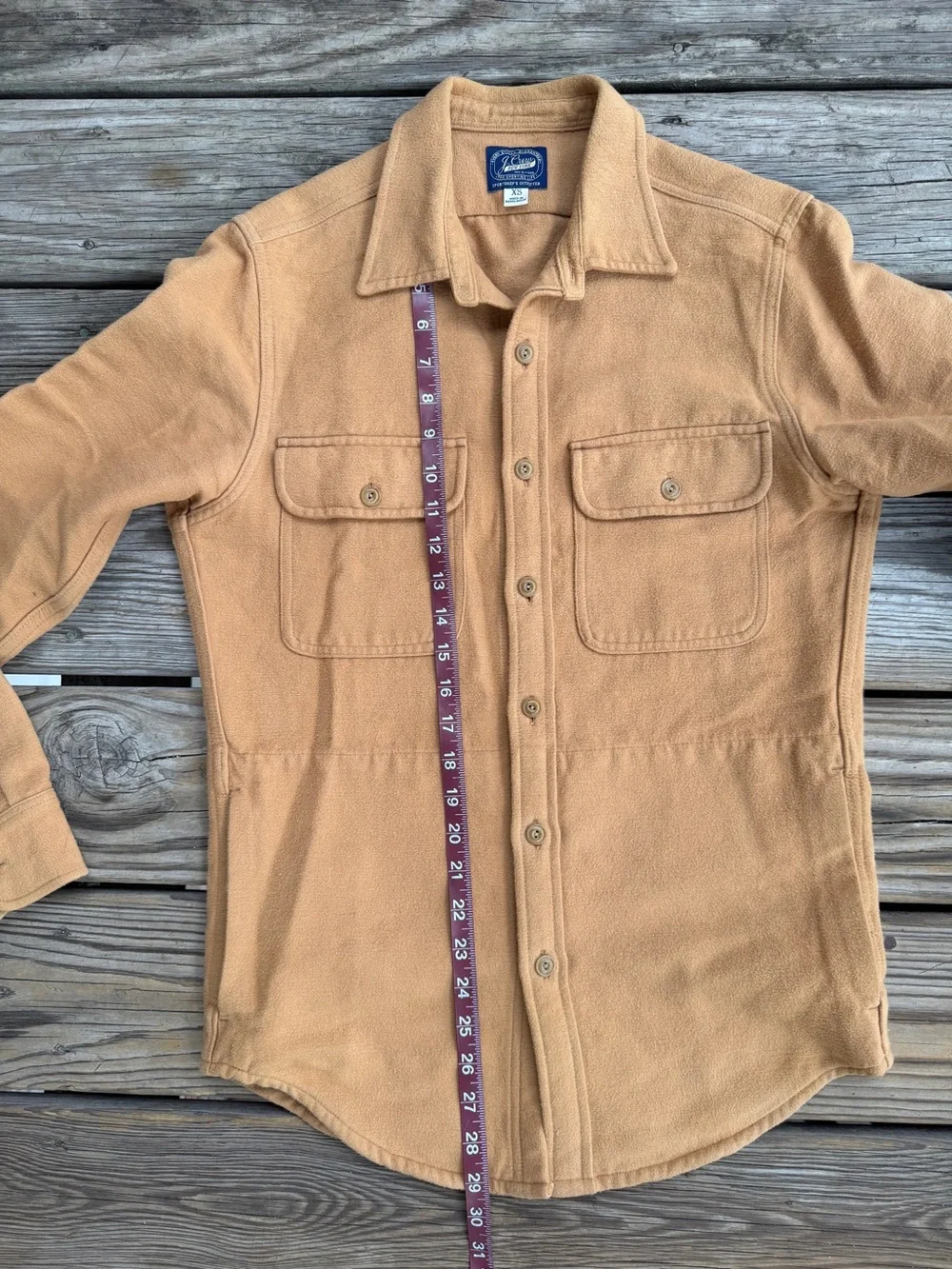 J. Crew heavyweight brushed