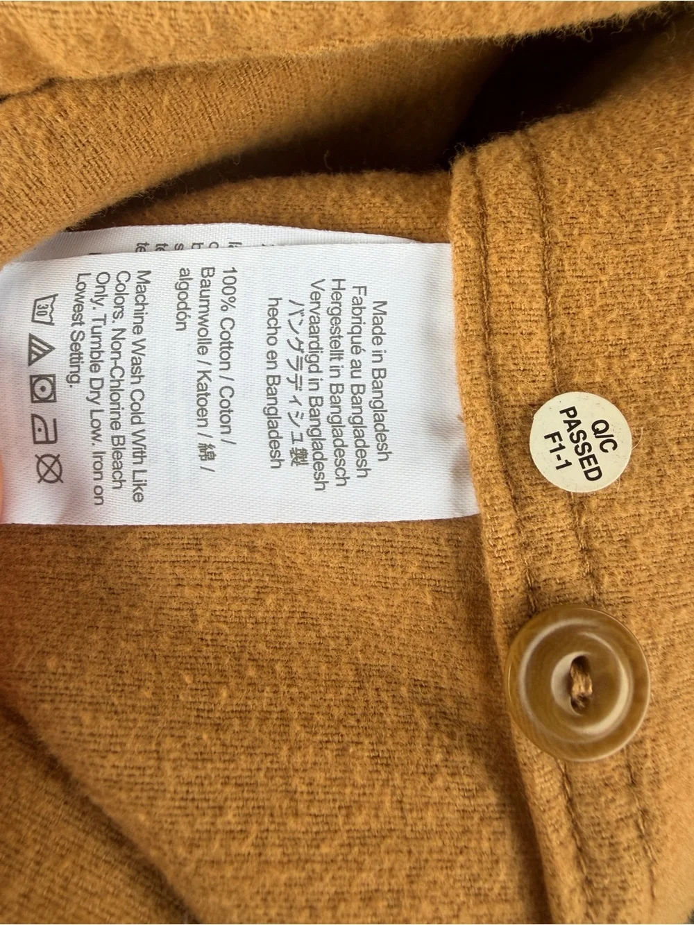 J. Crew heavyweight brushed