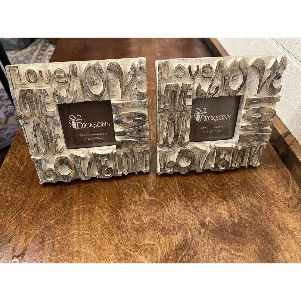 Set Of 2 Dicksons Resin Frame 