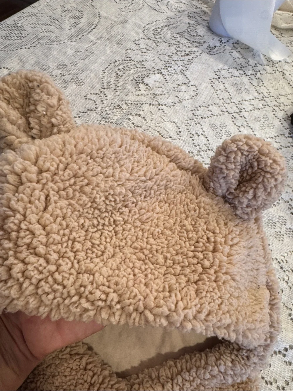Larezz Ewok swaddle blanket COSTUME for infant great for keeping baby warm