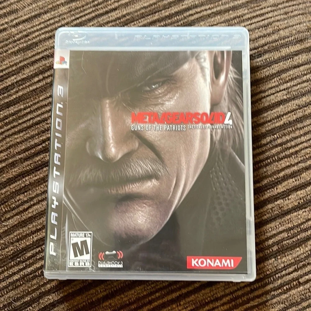 Play station 3 Konami metal gear solid 4 guns of the patriots