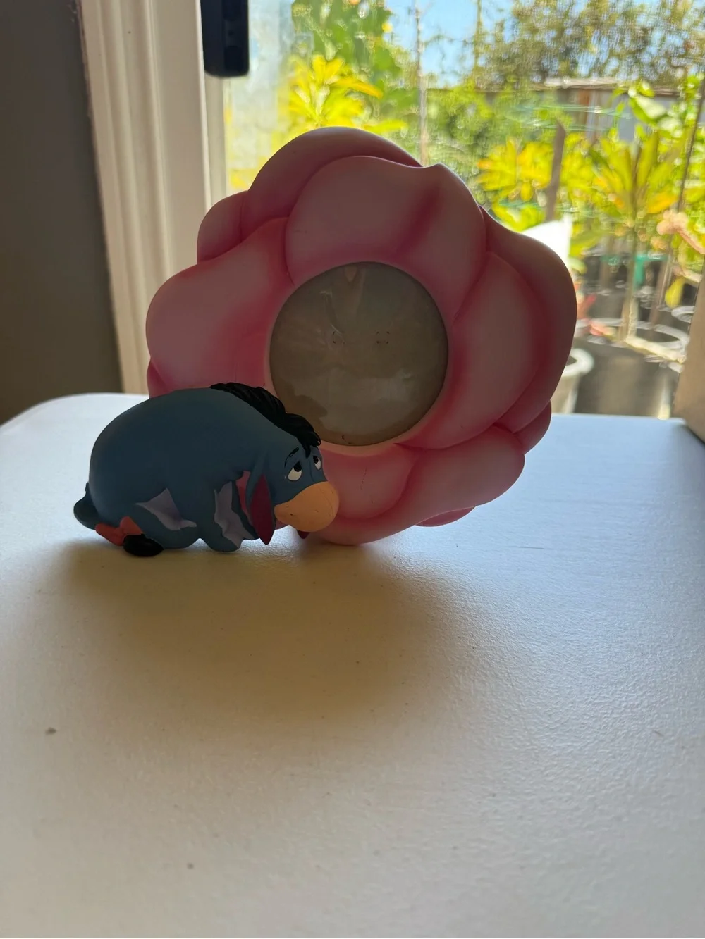 Disney Eeyore Pink Floral Wall Mirror
