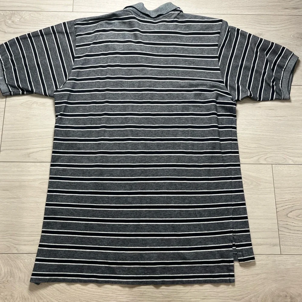 Polo Golf Ralph Lauren polo shirt short sleeve black, white & gray XL preppy