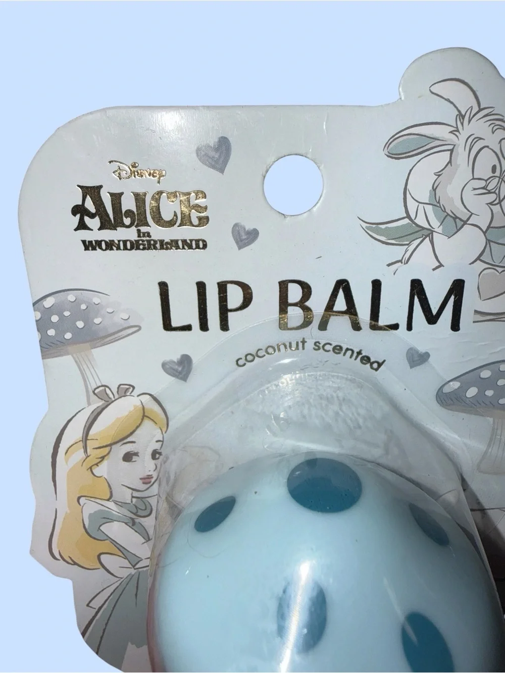 NWT Limited Edition Disney’s Alice in Wonderland Coconut Flavored Lip Balm -