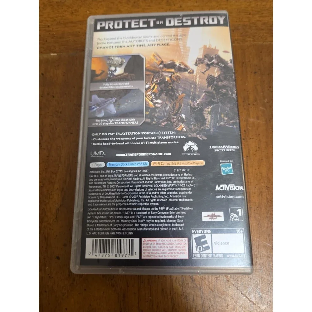 N/A transformers game