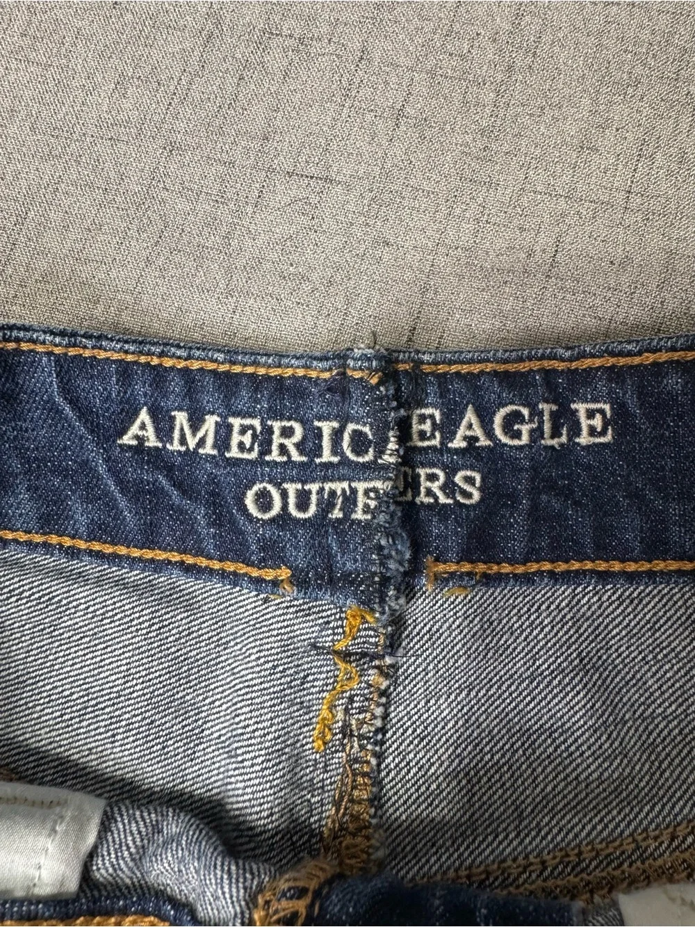 American Eagle Outfitters Hi Rise Festival Jean Shorts Lace Destroyed Size 2/4