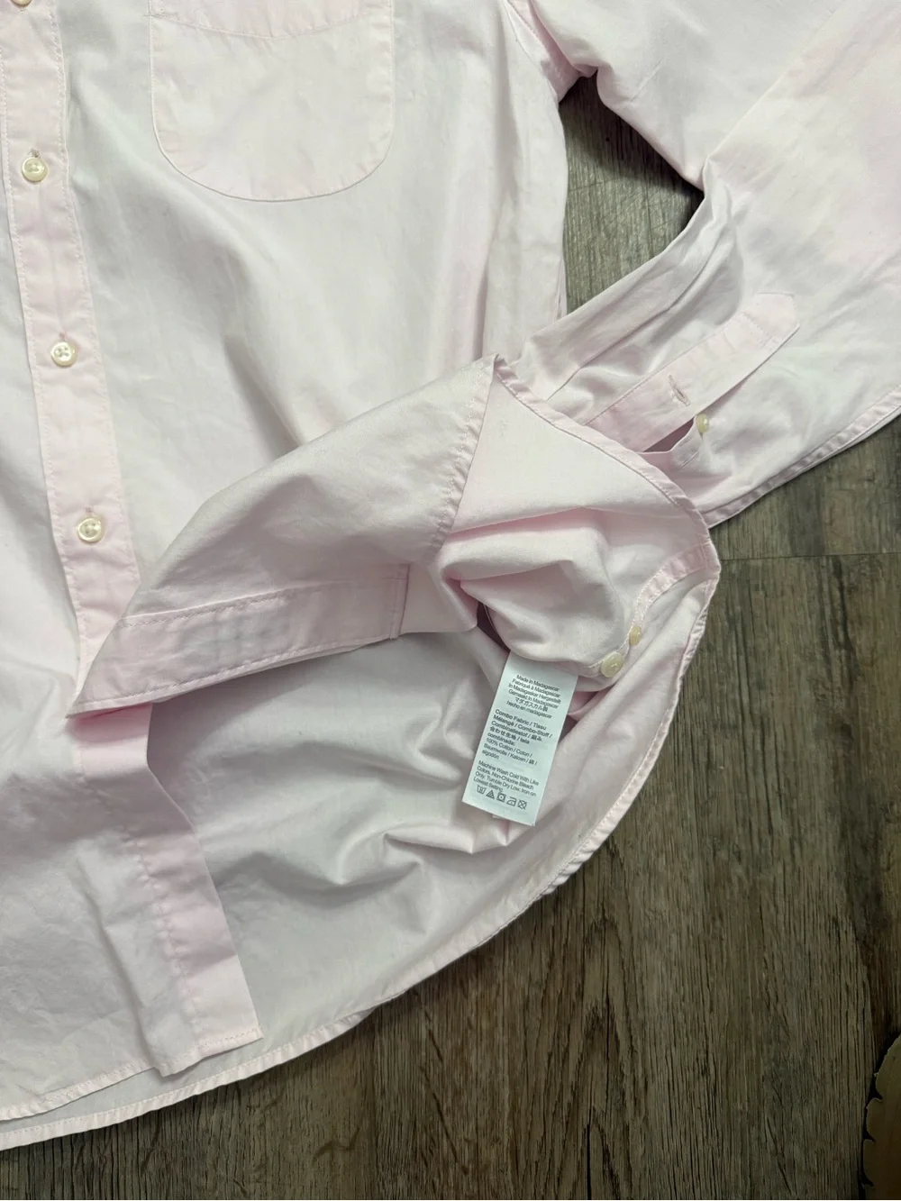 J. Crew • Secret Wash Cotton Poplin Shirt