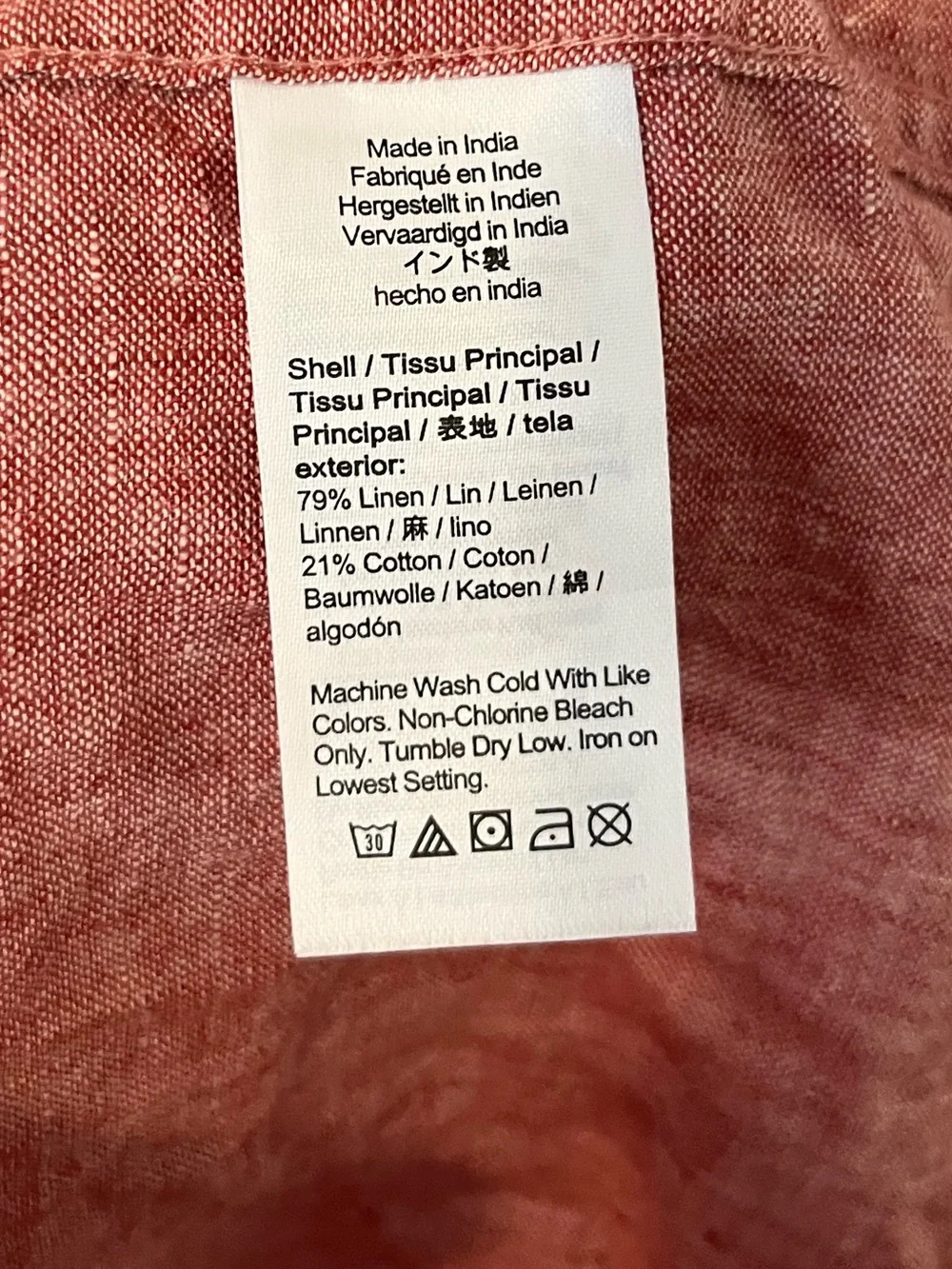 J. Crew great linen