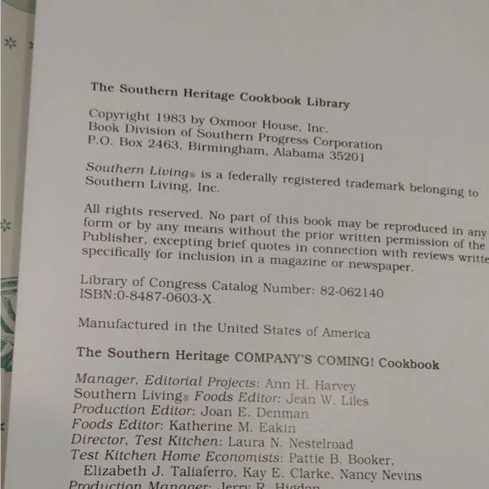N/A vintage southern
