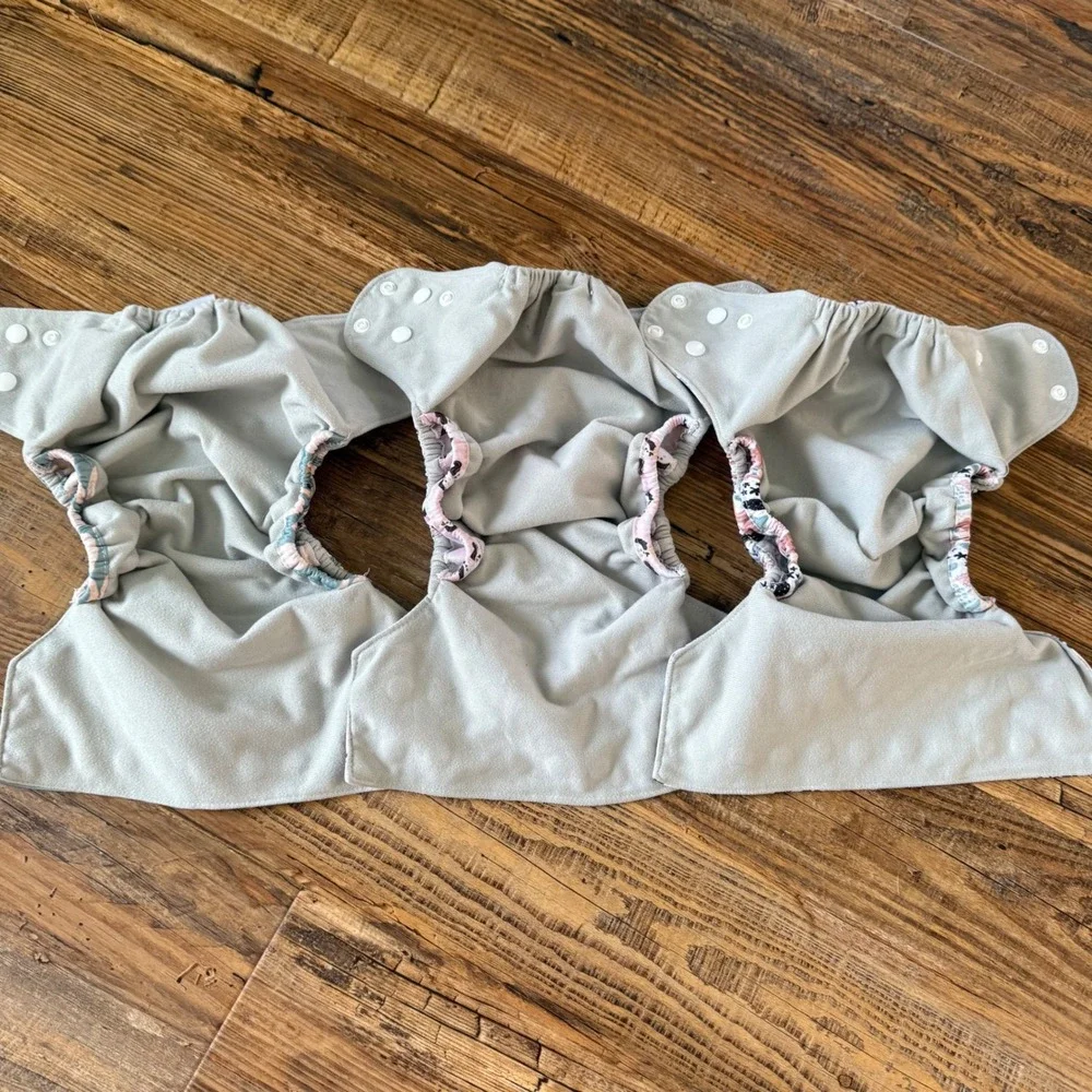 Simple Being Cloth Pocket Diaper Lot OS‎ Unicorn Swan Mermaid Reusable