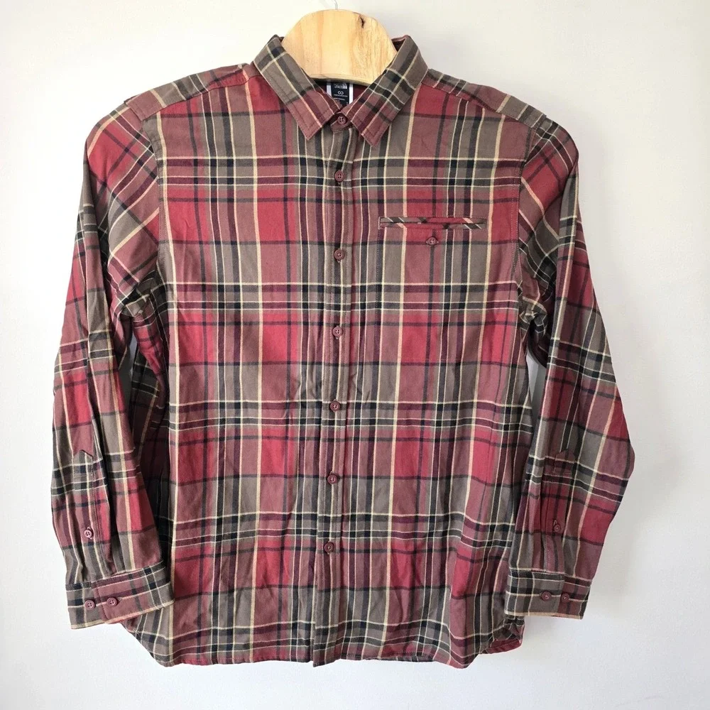 The North Face classic red