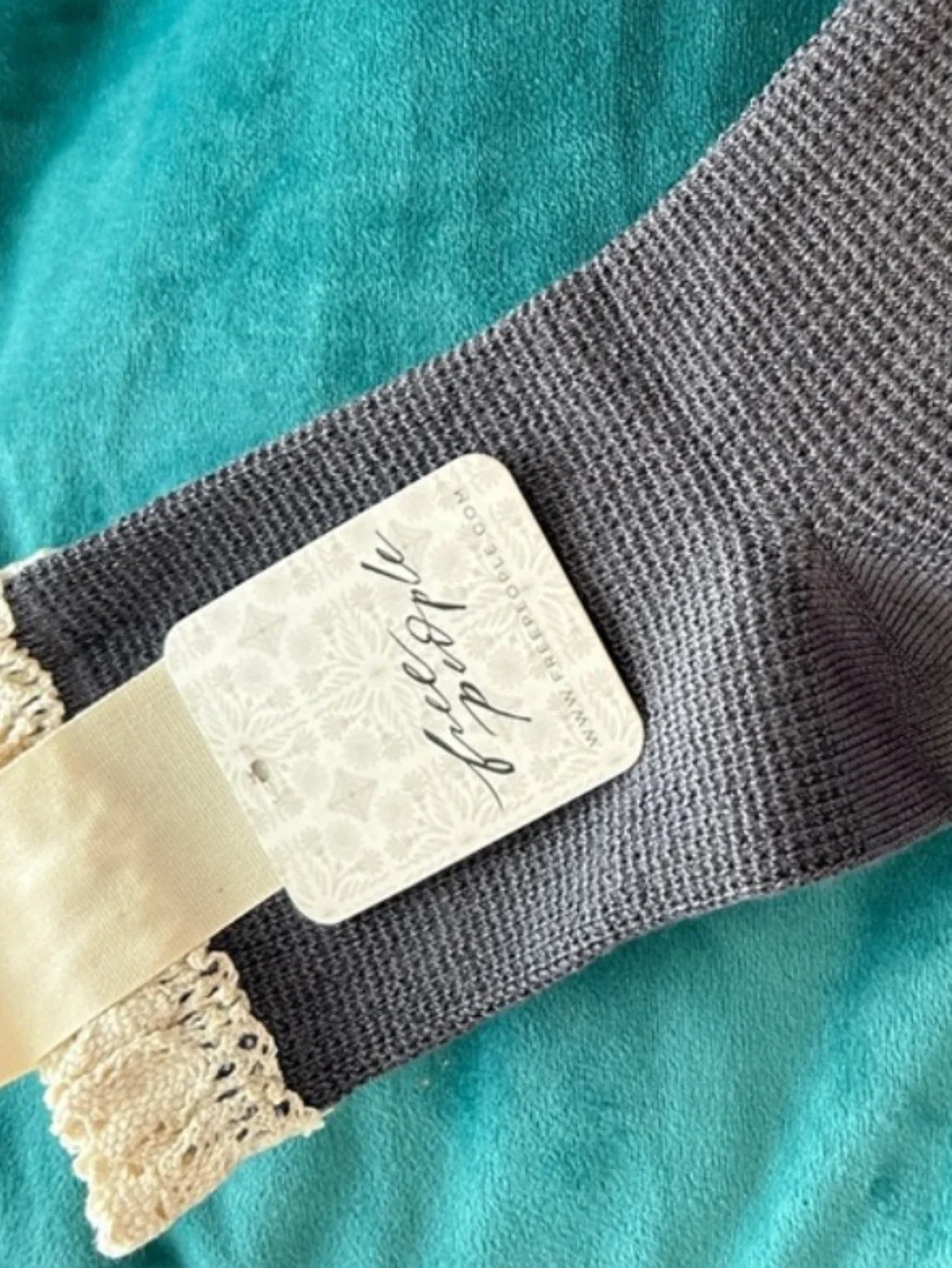 Free People soft gray