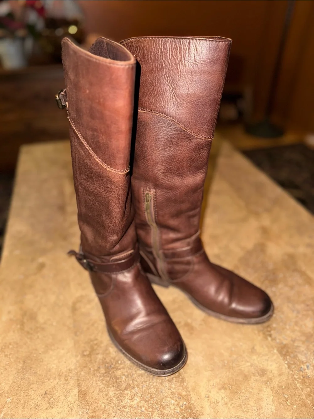 Frye tall leather