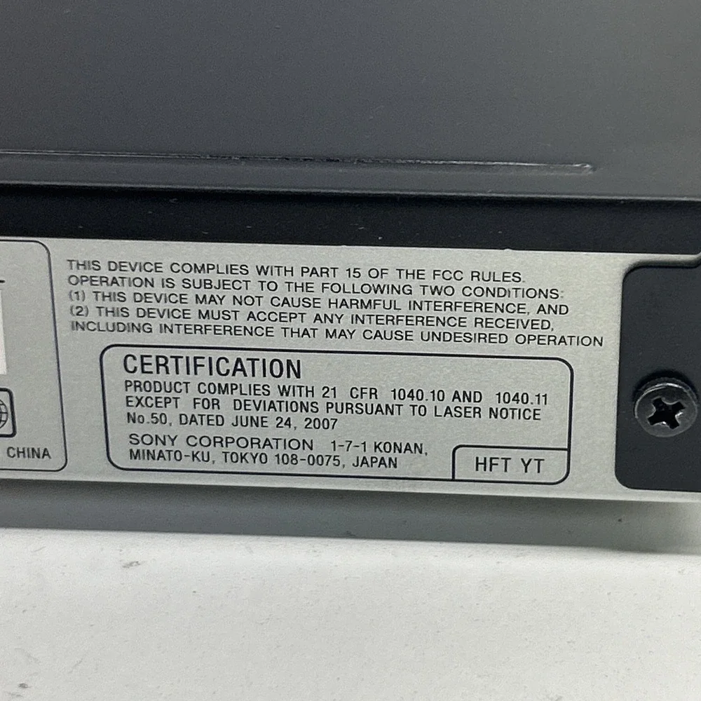 Sony cd dvd