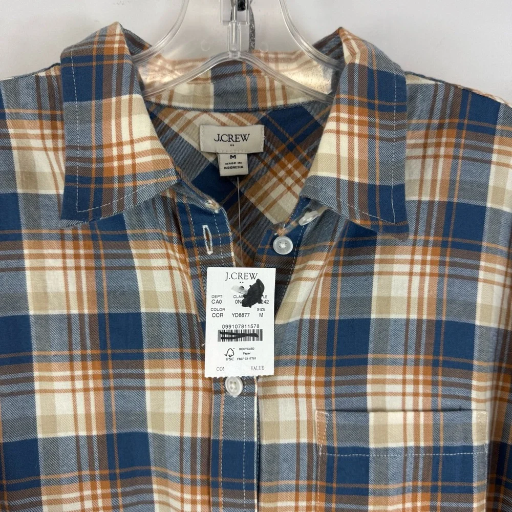J. Crew crew plaid
