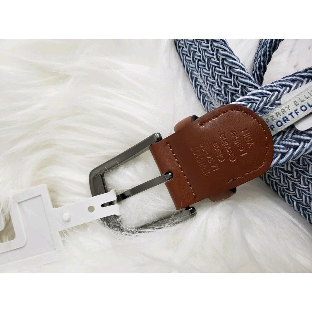 Perry Ellis leather tags