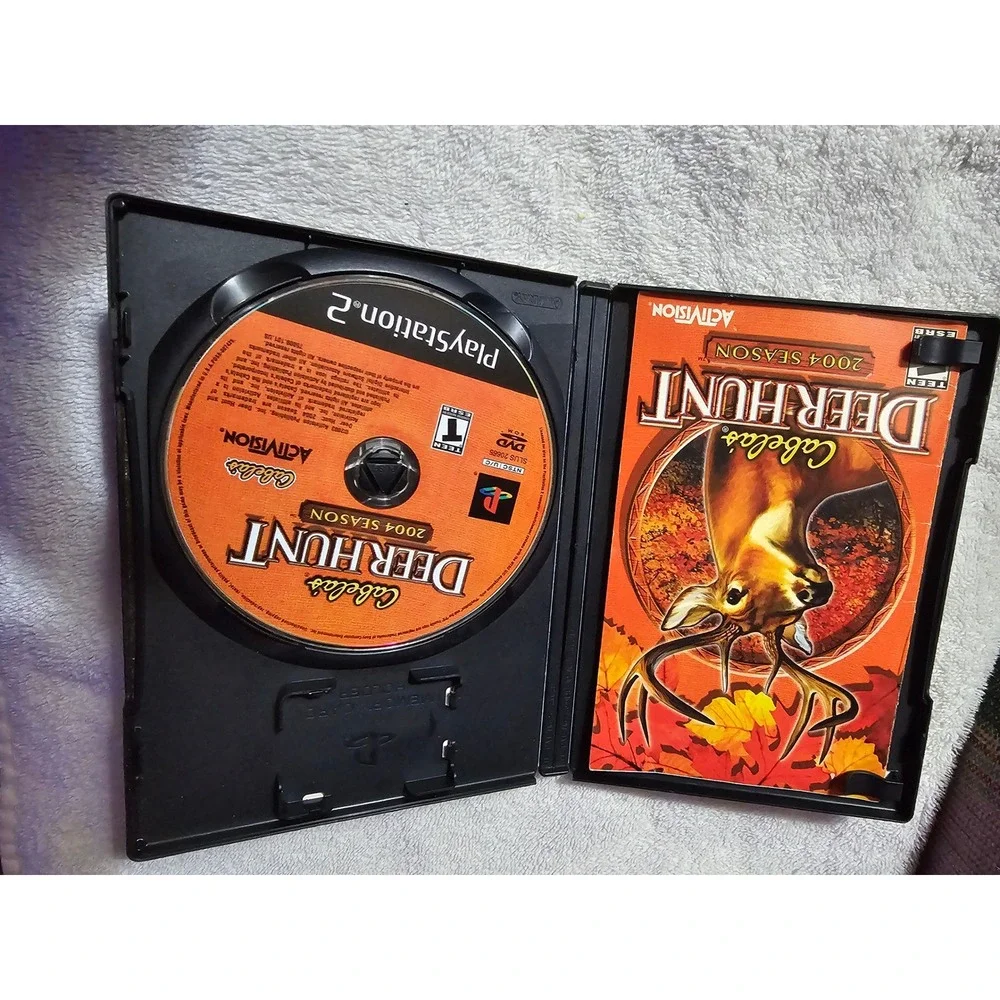 Cabela's Deer Hunt 2004 Season PS2 Playstation 2 Hunting Game‎ Activision