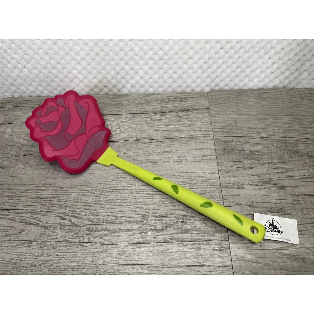 NWT Disney Beauty and the Beast Rose Spatula 13.5