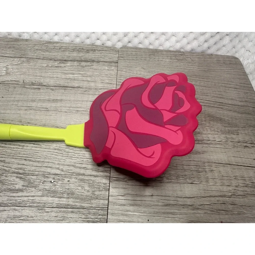 NWT Disney Beauty and the Beast Rose Spatula 13.5