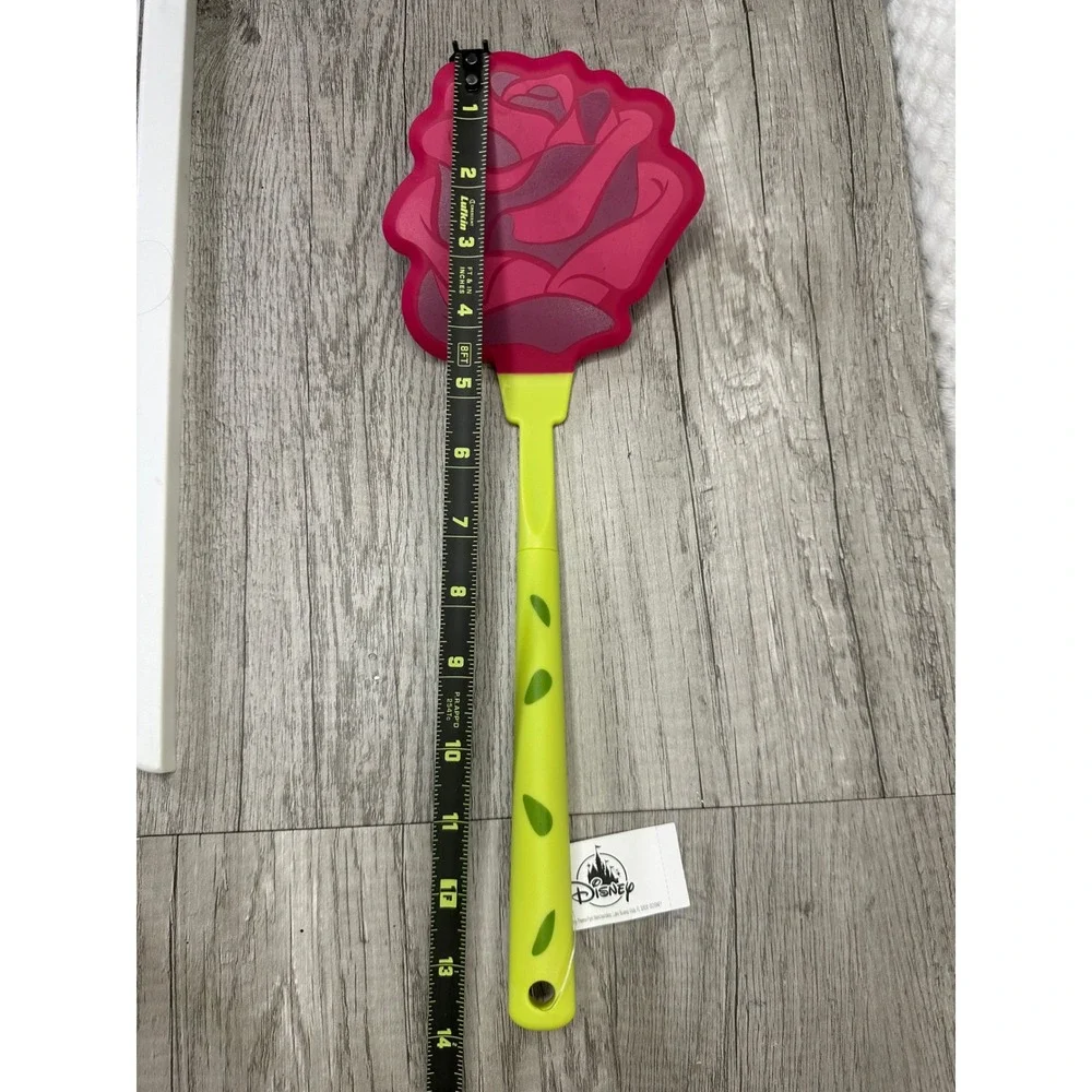 NWT Disney Beauty and the Beast Rose Spatula 13.5