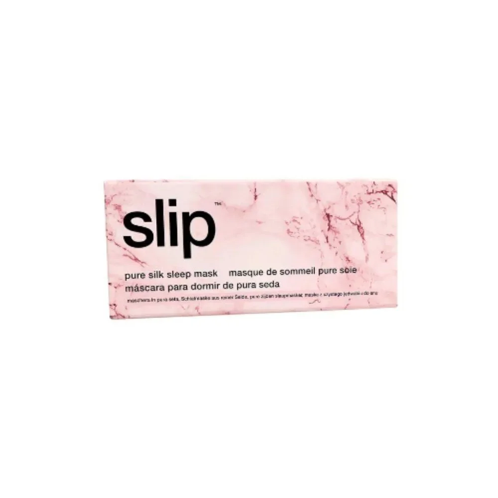 COPY - Slip Silk Sleep Mask, Pink Marble (One Size) - 100% Pure Mulberry 22 Mom…