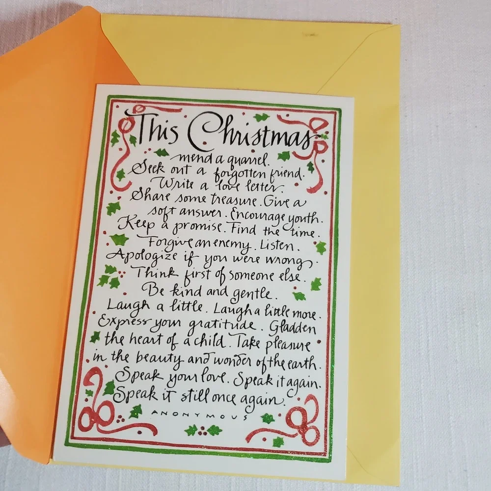 Greeting Card - CHRISTMAS