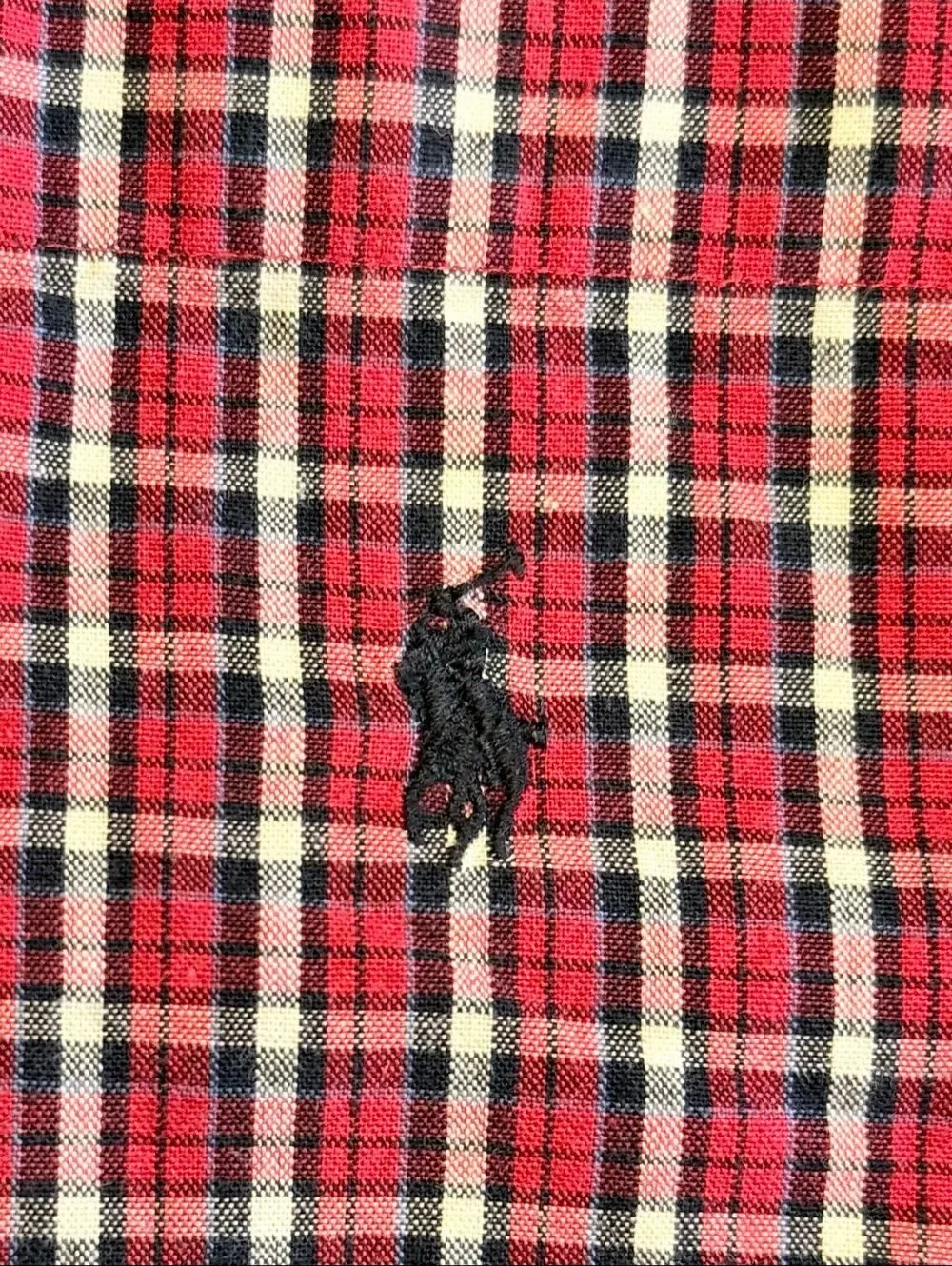 Ralph Lauren Plaid Button Down Shirt Sz. 4 Preppy Iconic Pony