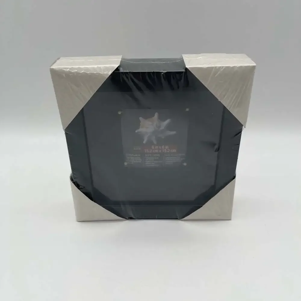 Studio Decor 6x6 Black Square Shadowbox‎ Frame