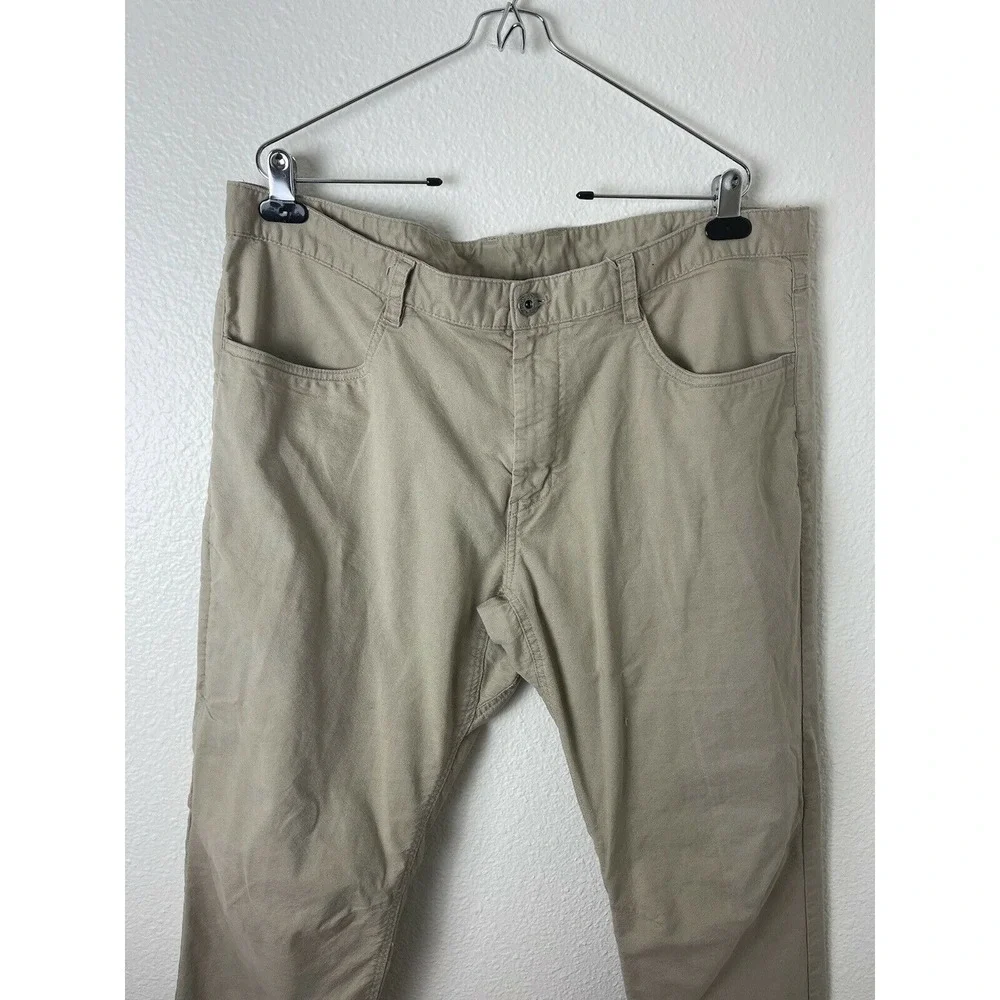 The North Face Men's Cargo Khaki Hiking Trail Pants Nylon Size 40 Outdoors‎ Fish