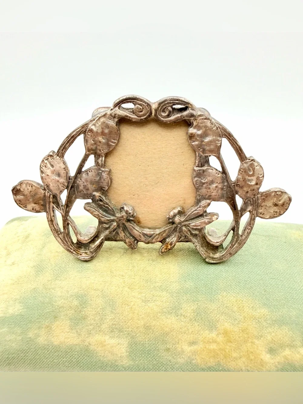Vintage 90s Linco Art Nouveau-style Mini Dragan Fly Picture Frame