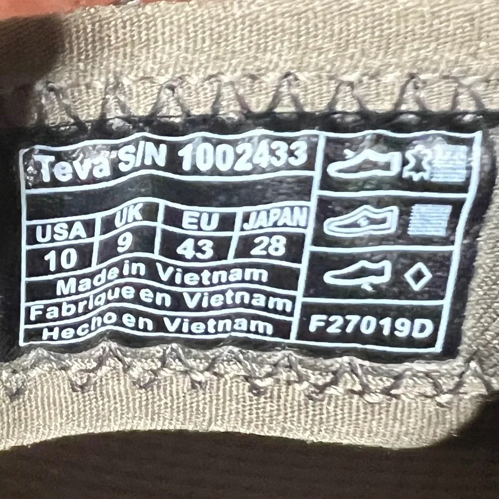 Teva earthy gorpcore