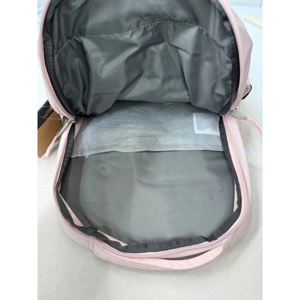 The North Face Pivoter Backpack Light Pink Laptop School Bag NWT
