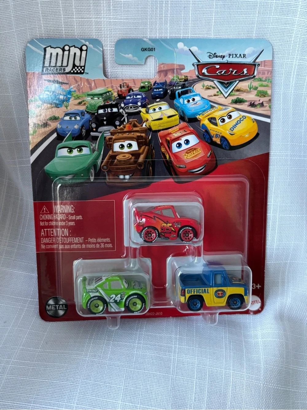 Disney Pixar Cars Metal‎ Mini Racers Set Brick Yardley Lightning Dexter Hoover