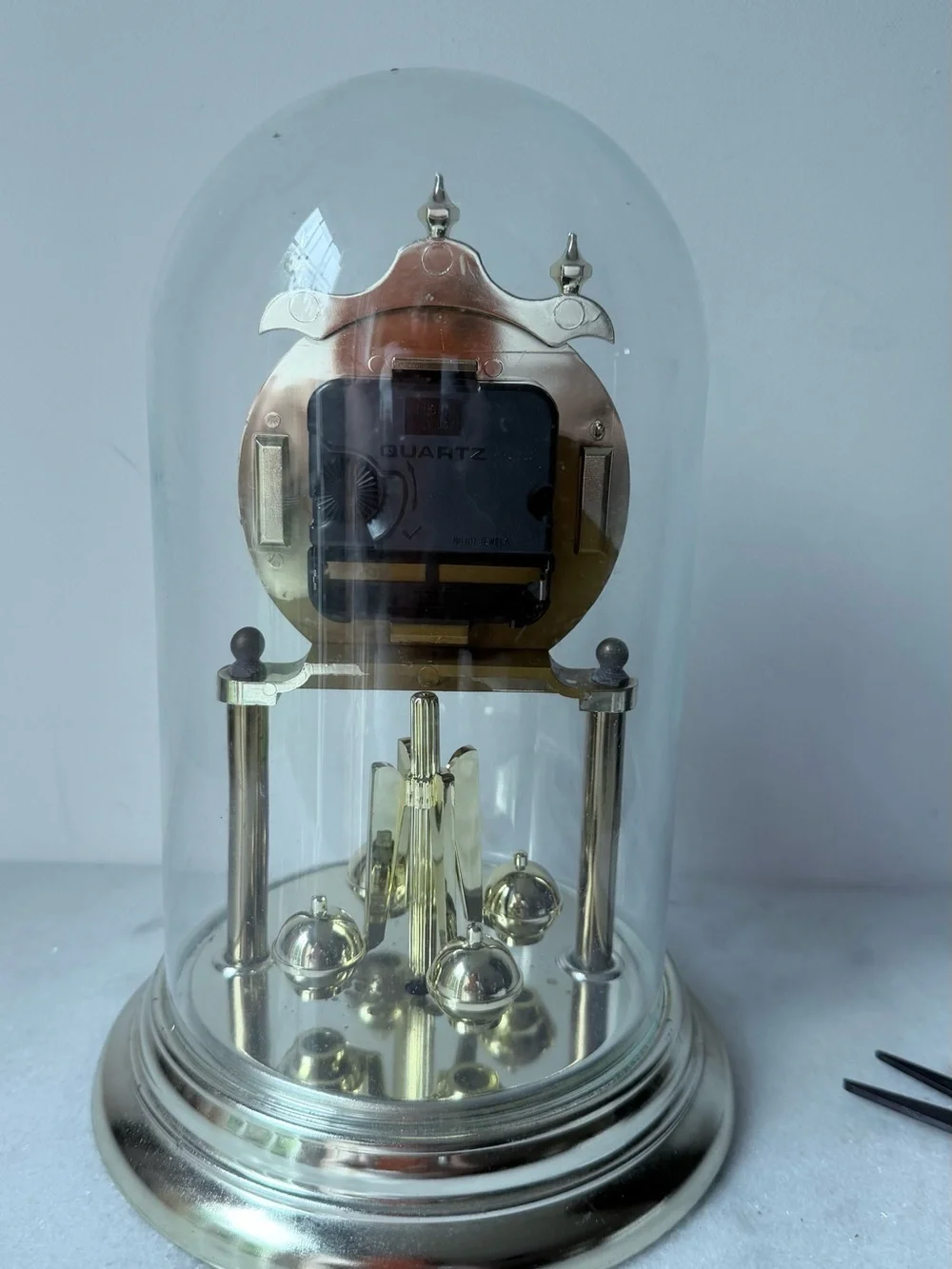 vintage Elgin American quartz anniversary clock