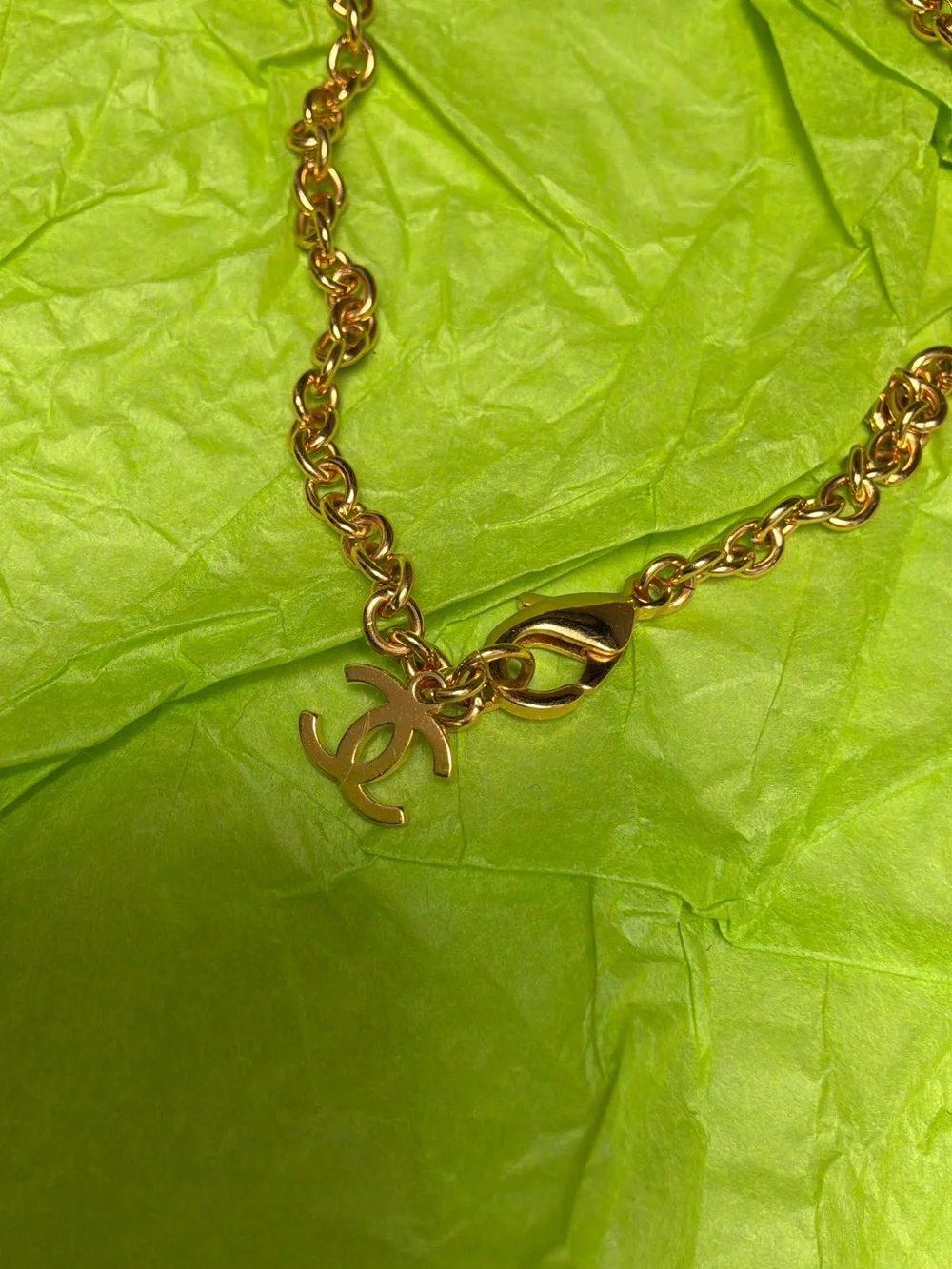CHANEL CC Pendant Necklace 24C