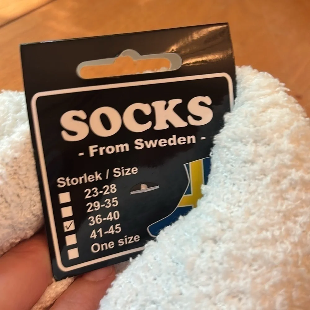 Swedish Sherpa Slipper Socks Non Slip Gripper Cozy Fair Isle Purple Gray 6-9